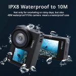 AKASO Brave 7 4K 30FPS 20MP WiFi Action Camera with Touch Screen and Voice Control 