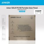 Anker SOLIX PS100 Portable Solar Panel (100W) - A24340A1
