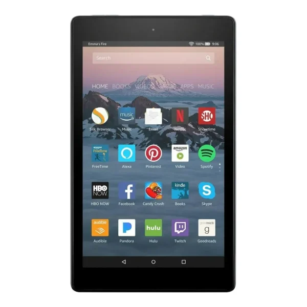 Fire HD 8 Tablet with Alexa, 8 HD Display, 32 GB, 7th gen - Black 
