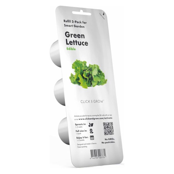 Click & Grow Green Lettuce Pods (Pack of 3)