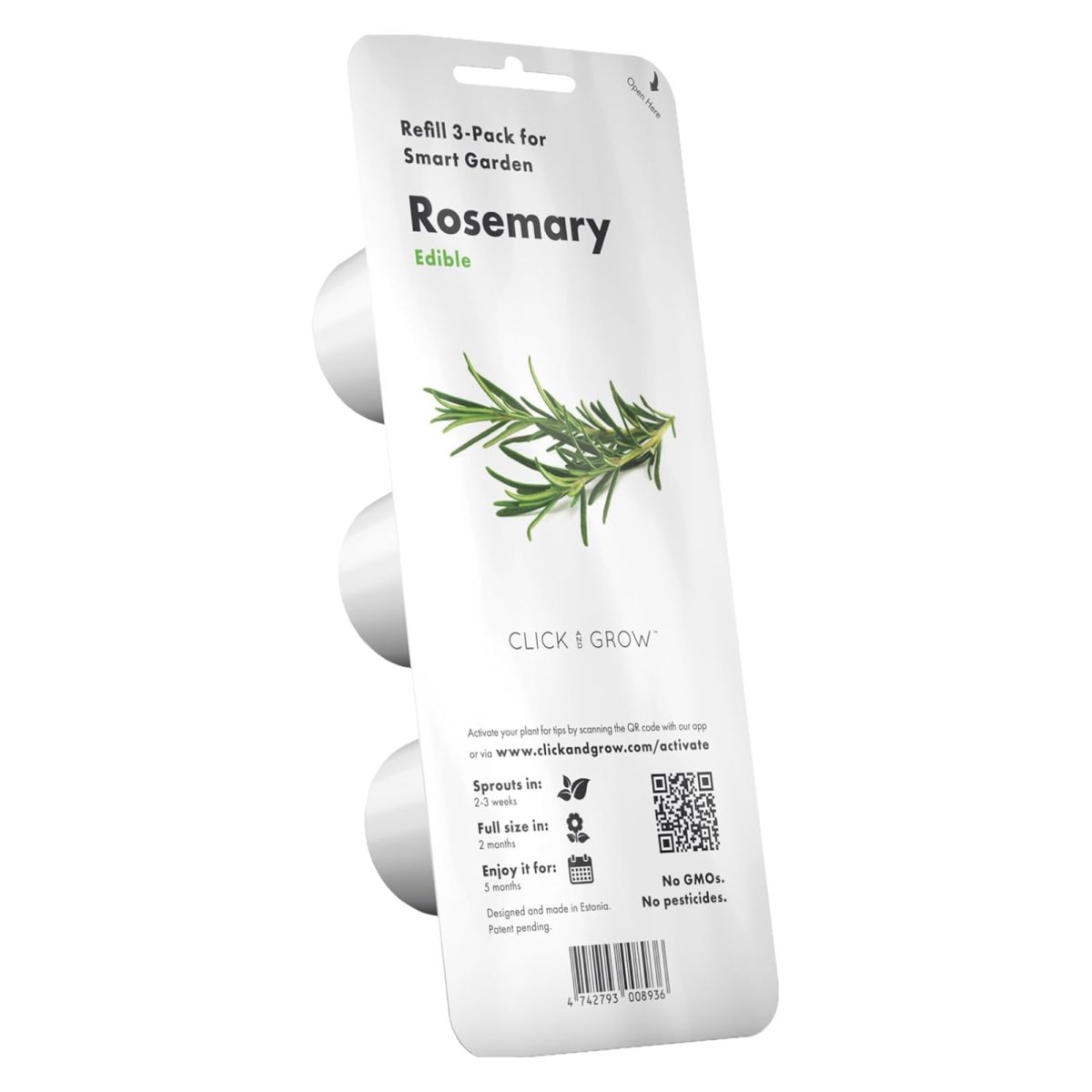 Click &Amp;Amp; Grow Rosemary Pods (Pack Of 3)