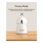 eufy Security Indoor Cam C220, 2K Resolution Security Camera with 360° - T8W11221