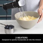 Ninja Foodi 3-in-1 Hand Blender, Mixer & Chopper [CI100ME], 850W, Silver/black