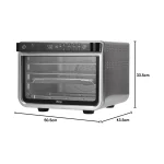 Ninja Foodi 10-in-1 Multifunction Oven SilverBlack DT200ME