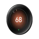 Google Nest Learning Thermostat (4th Gen) with Nest Temperature Sensor (2nd Gen) - Polished Obsidian