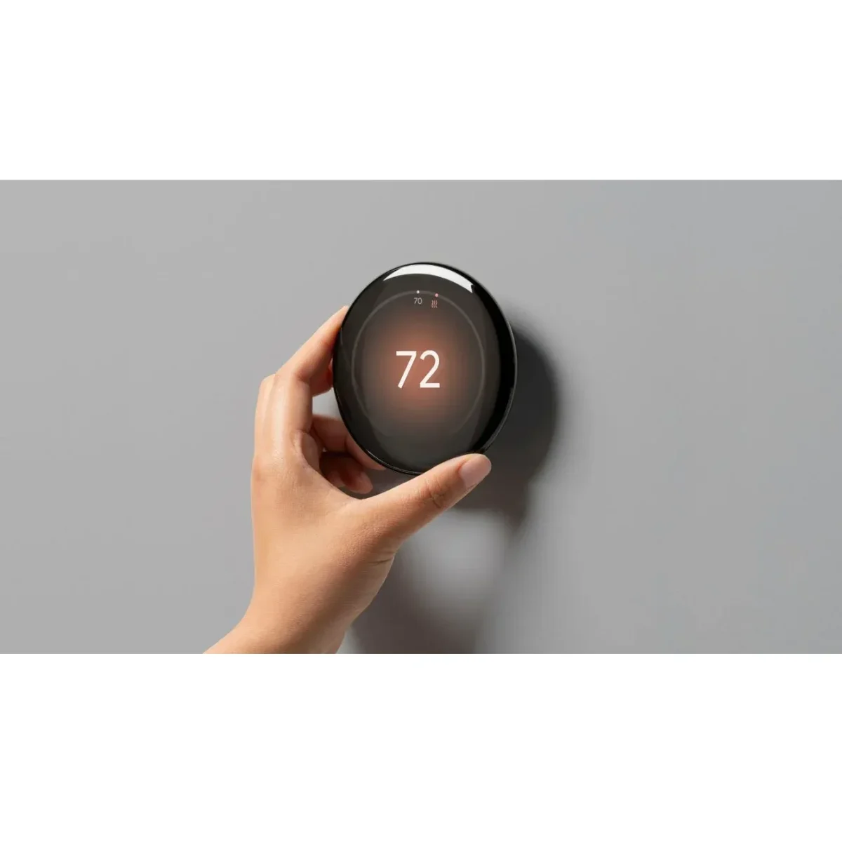Google Nest Learning Thermostat (4Th Gen) With Nest Temperature Sensor (2Nd Gen) - Polished Obsidian