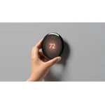 Google Nest Learning Thermostat (4th Gen) with Nest Temperature Sensor (2nd Gen) - Polished Obsidian