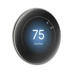 Google Nest Learning Thermostat (4th Gen) with Nest Temperature Sensor (2nd Gen) - Polished Silver GA05551