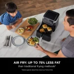 Ninja Air Fryer MAX PRO, 6.2L Black, AF180ME