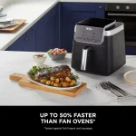 Ninja Air Fryer MAX PRO, 6.2L Black, AF180ME