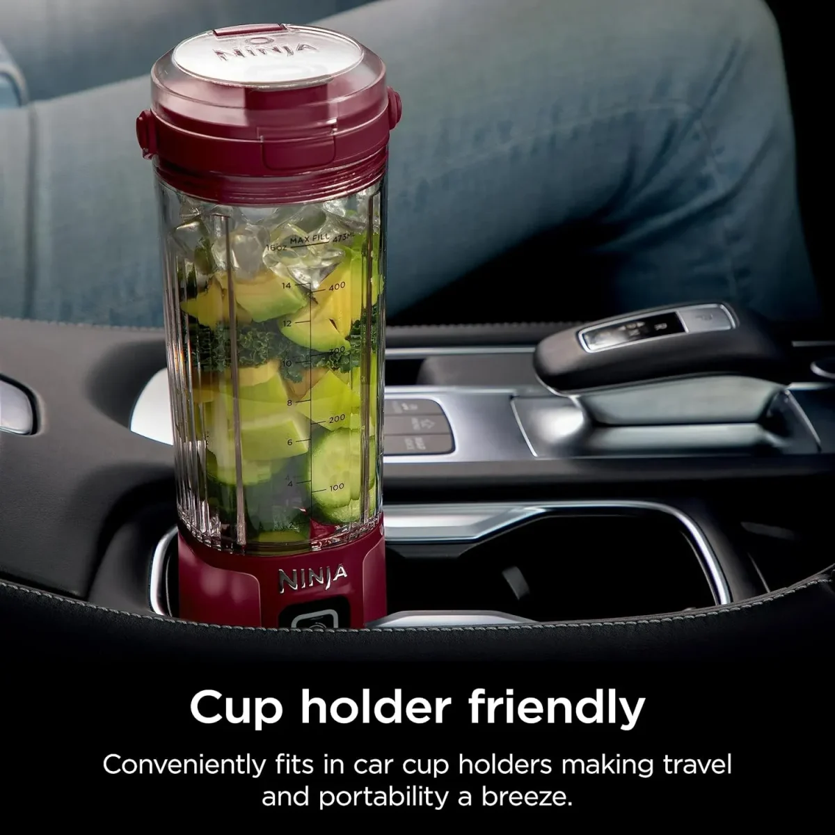 Ninja Blast Portable Blender, 530Ml, Leakproof Lid &Amp; Sip Spout, Powerful Cordless Mini Blender - Purple, Bc151Mepr