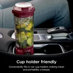 Ninja Blast Portable Blender, 530ml, Leakproof Lid & Sip Spout, Powerful Cordless Mini Blender - Purple, BC151MEPR
