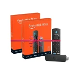 Amazon Fire TV Stick 4K Max streaming device, supports Wi-Fi 6E 2023 release