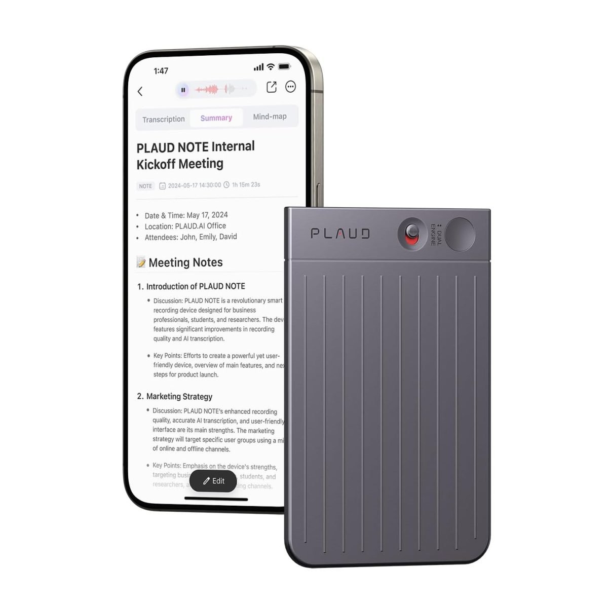 Plaud Note Ai Voice Recorder