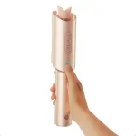 TYMO CURLGO Cordless Auto Curling Iron (Curler for Hair Length 14-22) - HC520P Pink Gold
