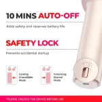 TYMO CURLGO Cordless Auto Curling Iron (Curler for Hair Length 14-22) - HC520P Pink Gold