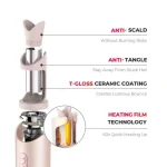 TYMO CURLGO Cordless Auto Curling Iron (Curler for Hair Length 14-22) - HC520P Pink Gold