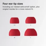 Beats Solo Buds Wireless Bluetooth Earbuds – Transparent Red