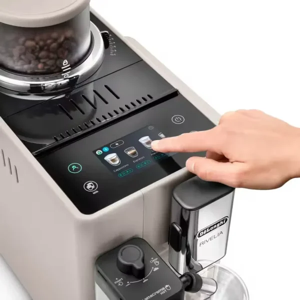 DeLonghi Rivelia Automatic coffee Machine Sand Beig - EXAM440.55.BG