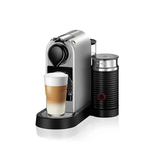 NESPRESSO Krups Citiz and Milk XN761B  Coffee Machine - Silver