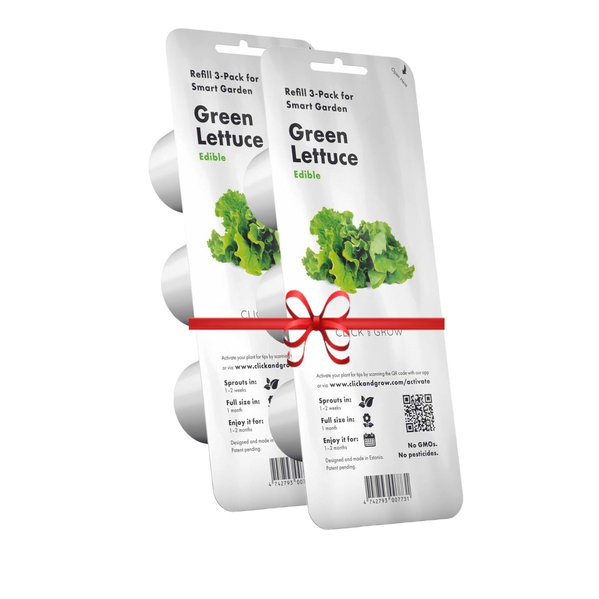 Bundle Of 2 Click &Amp;Amp; Grow Green Lettuce Pods (Pack Of 3)