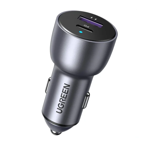 UGREEN 52.5W Fast Car Charger PD30W , SCP 22.5W - UG.CD213 Grey (2)