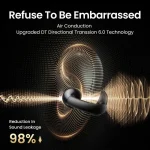 UGREEN HiTune S3 Open Ear Clip True Wireless Earbuds Ear-clip Hook TWS Bluetooth 5.4 Noise Cancelling IPX5 Waterproof - UG.WS209 Black