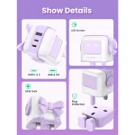 UGREEN UNO 65W USB C Charger 3-Port - UG.CD361 Purple