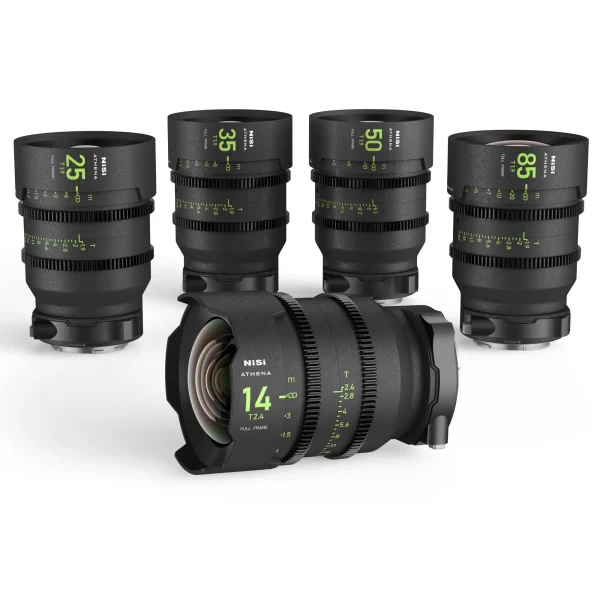NiSi ATHENA PRIME SET E Mount Full Frame Cinema Lens Kit