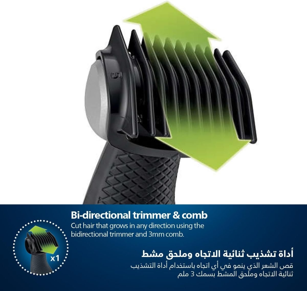Philips Bodygroom Showerproof Groin &Amp; Body Trimmer - Bg3017