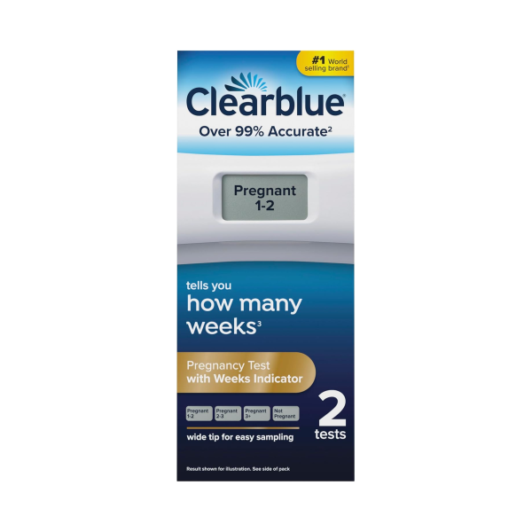 Clearblue Pregnancy Test With Weeks Indicator-  2Tests