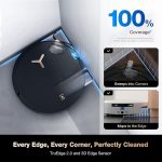 ECOVACS DEEBOT T50 PRO Omni Robot Vacuum and Mop Cleaner Black