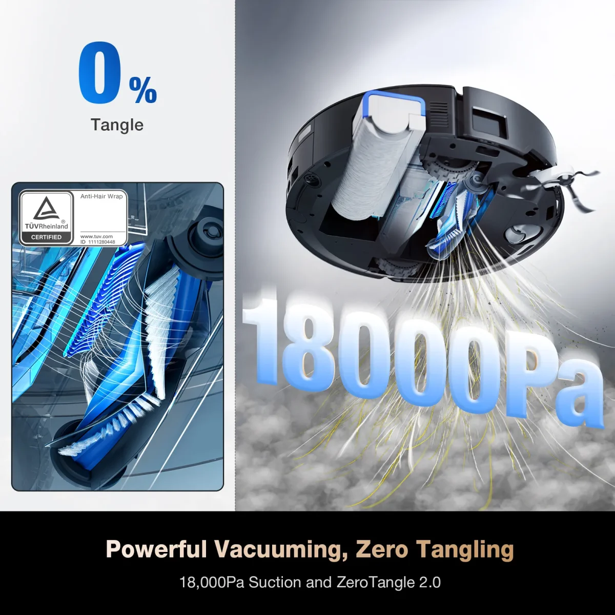Ecovacs Deebot T50 Pro Omni Robot Vacuum And Mop Cleaner Black