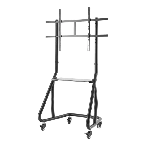 Hama Trolley TV Stand with Castors, up to 100, Height-adjustable black - 220875 (2)