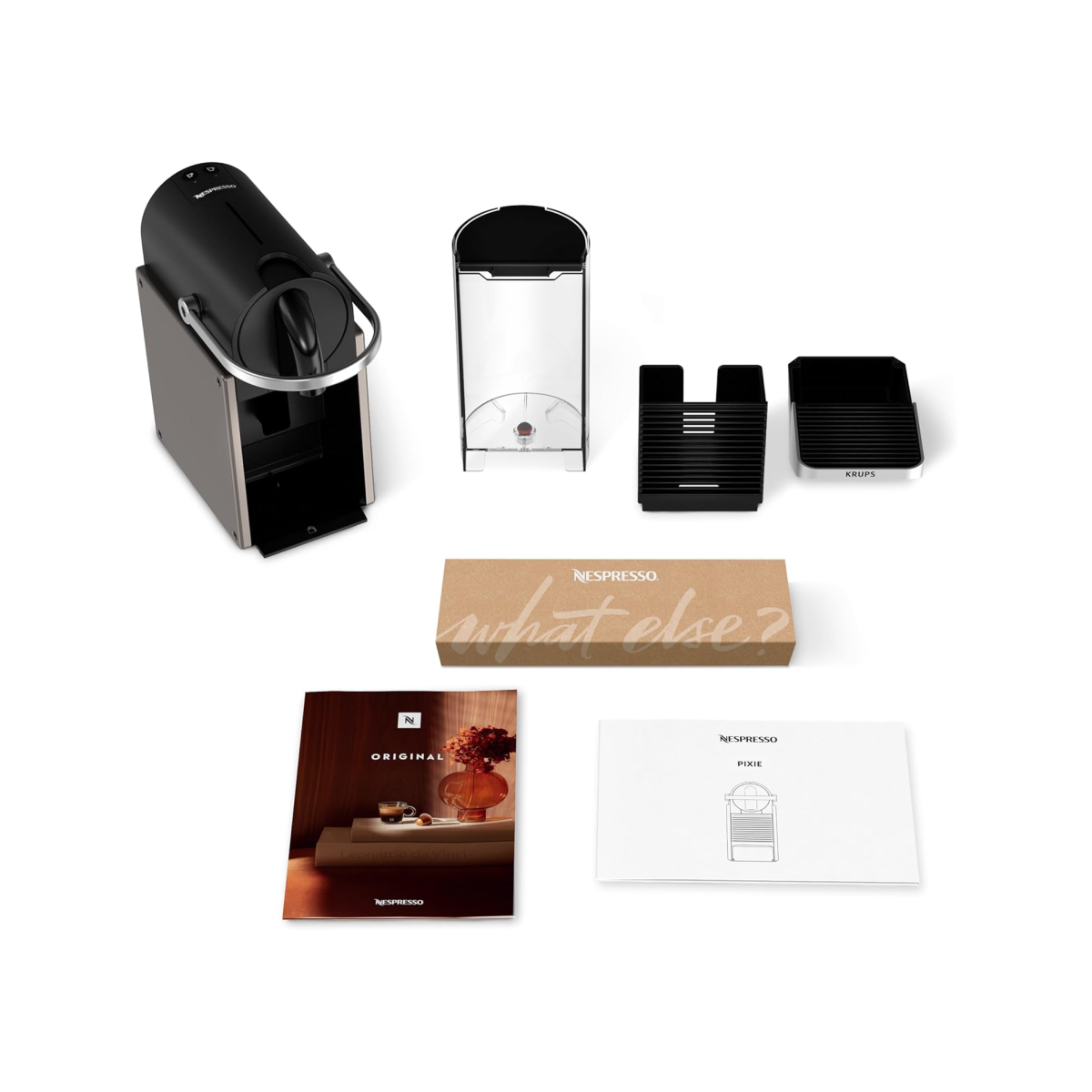 Nespresso Krups Pixie Xn306T - Titan