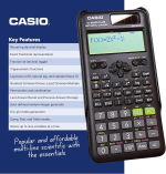Casio Fx-300ES plus 2nd Edition, Standard Scientific Calculator, Black