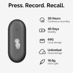Plaud NotePin AI Voice Recorder