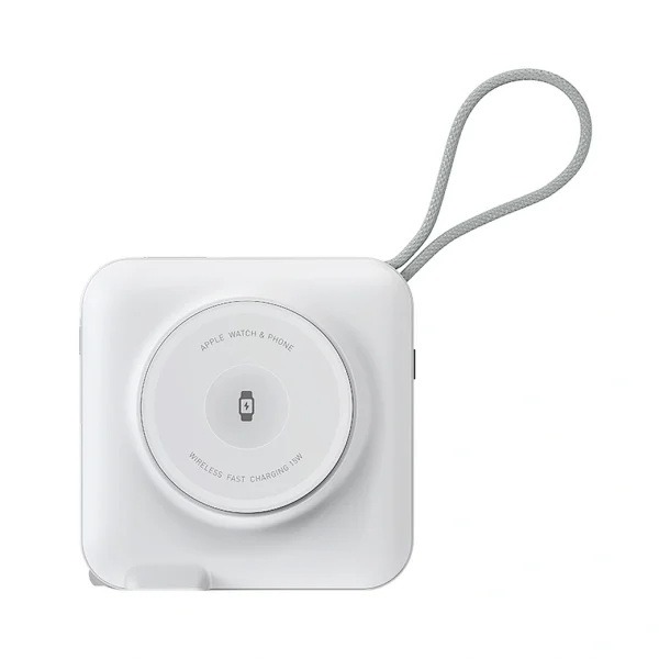 WiWU 6 in 1 Wireless Magnetic Power Bank 15000mAh 45W with Type-C and AC Outlet P051