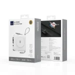 WiWU 6 in 1 Wireless Magnetic Power Bank 15000mAh 45W with Type-C and AC Outlet P051