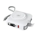 WiWU 6 in 1 Wireless Magnetic Power Bank 15000mAh 45W with Type-C and AC Outlet P051