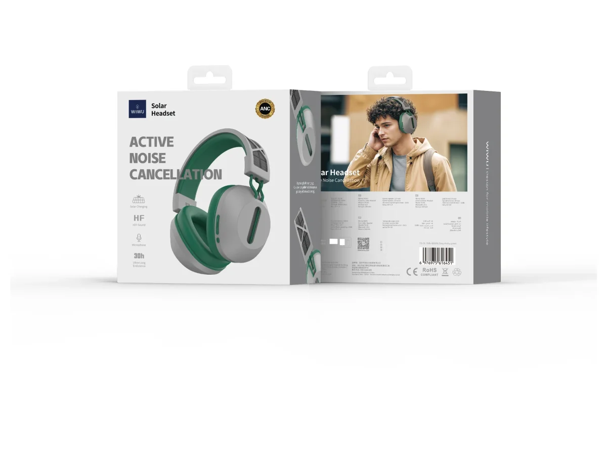 Wiwu Solar Wireless Headphones