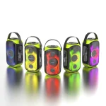 WiWU Thunder Speaker P20 with Microphone, 80W Stero Sound Wireless Portable Bluetooth Speaker