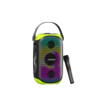 WiWU Thunder Speaker P20 with Microphone, 80W Stero Sound Wireless Portable Bluetooth Speaker
