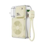 WiWU Wi-P057 Knight Series 10000mAh Magnetic Power Bank with Foldable Stand & 35W Fast Charging