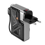 بنك الطاقة المغناطيسي WiWU Wi-P057 Knight Series 10000mAh مع حامل قابل للطي وشحن سريع 35 واط