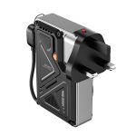 بنك الطاقة المغناطيسي WiWU Wi-P057 Knight Series 10000mAh مع حامل قابل للطي وشحن سريع 35 واط
