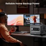 محطة طاقة محمولة UGREEN PowerRoam 600 واط - 600 واط في الساعة GS600