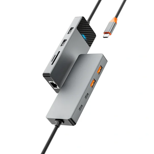 WiWU Linker A923RPT 9 في 1 موزع USB-C