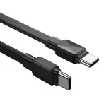 WiWU Wi-C004 Bravo 60W PD Type-C to Type-C Flat Charging Cable 1m
