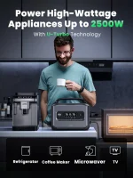 محطة طاقة محمولة UGREEN PowerRoam 600 واط - 600 واط في الساعة GS600